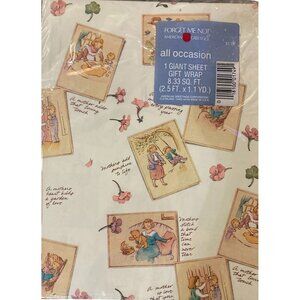 Vintage American Greetings Gift Wrap NEW Mom Mother